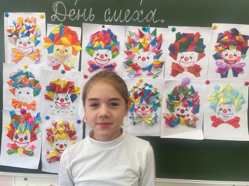 «День смеха» в 4 «В» классе: веселье с пользой.